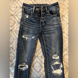 American Eagle High Rise Skinny Jeans